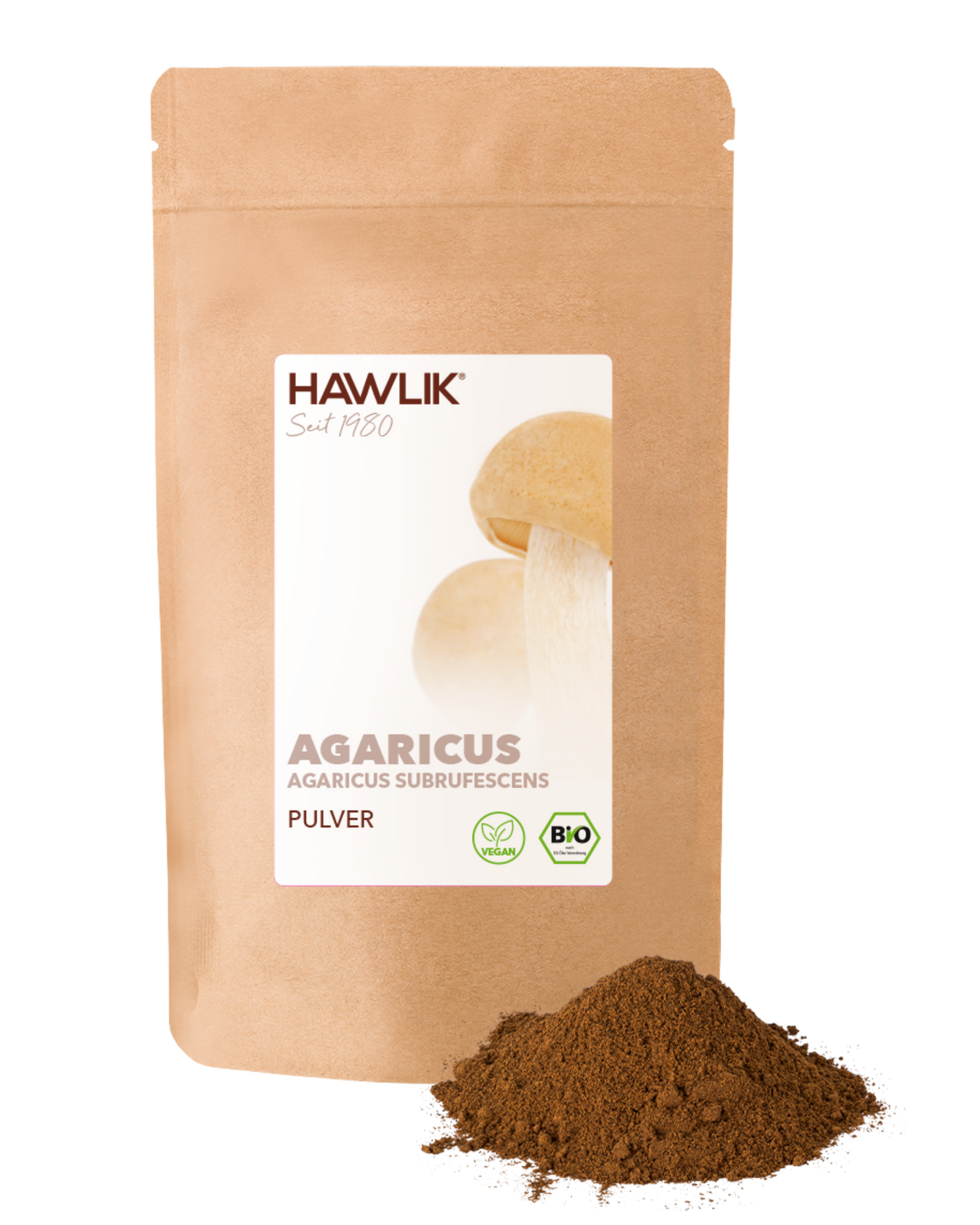 BIO Agaricus Pulver