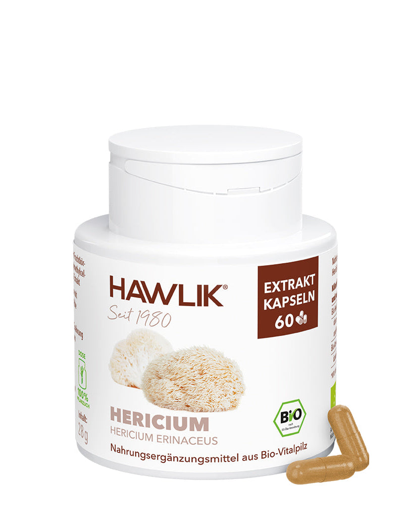 BIO Hericium Extrakt Kapseln (Lion’s Mane)