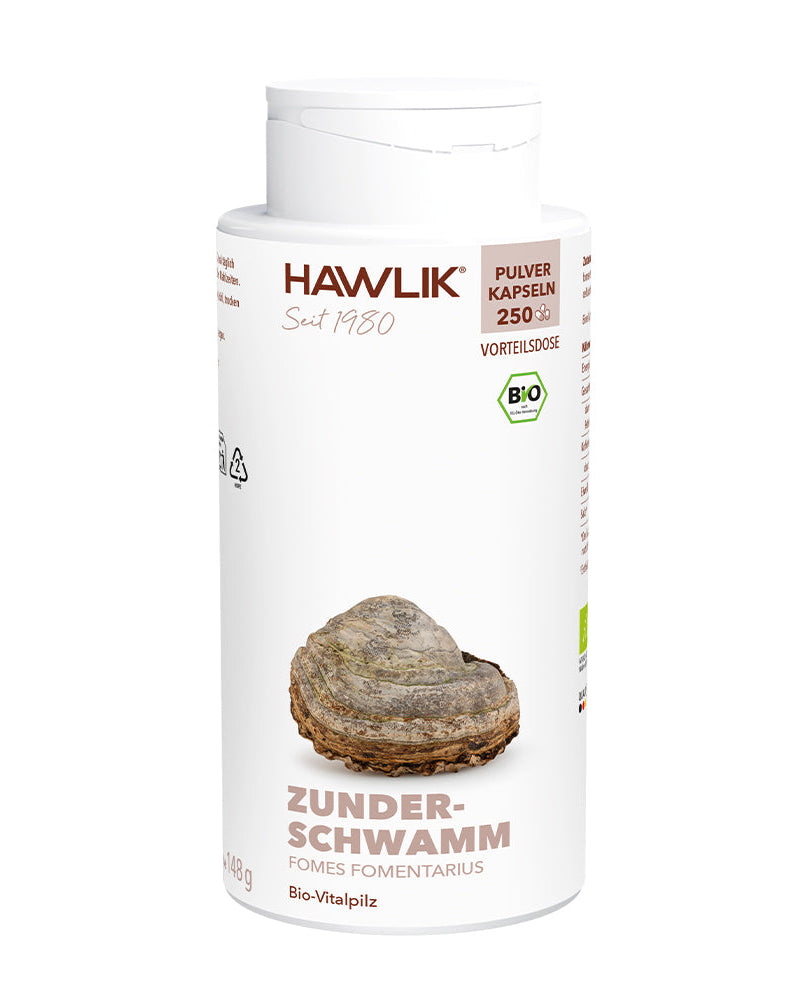 BIO Zunderschwamm Pulver Kapseln