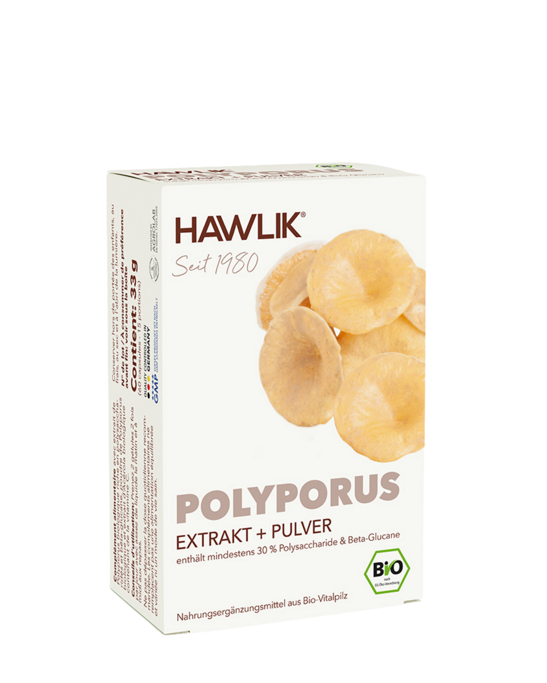 BIO Polyporus Extrakt + Pulver Kapseln