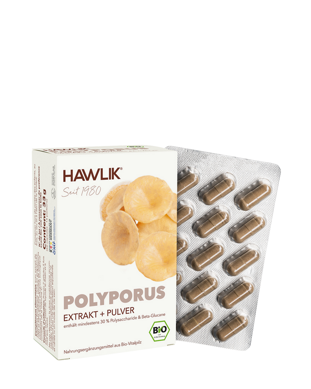BIO Polyporus Extrakt + Pulver Kapseln